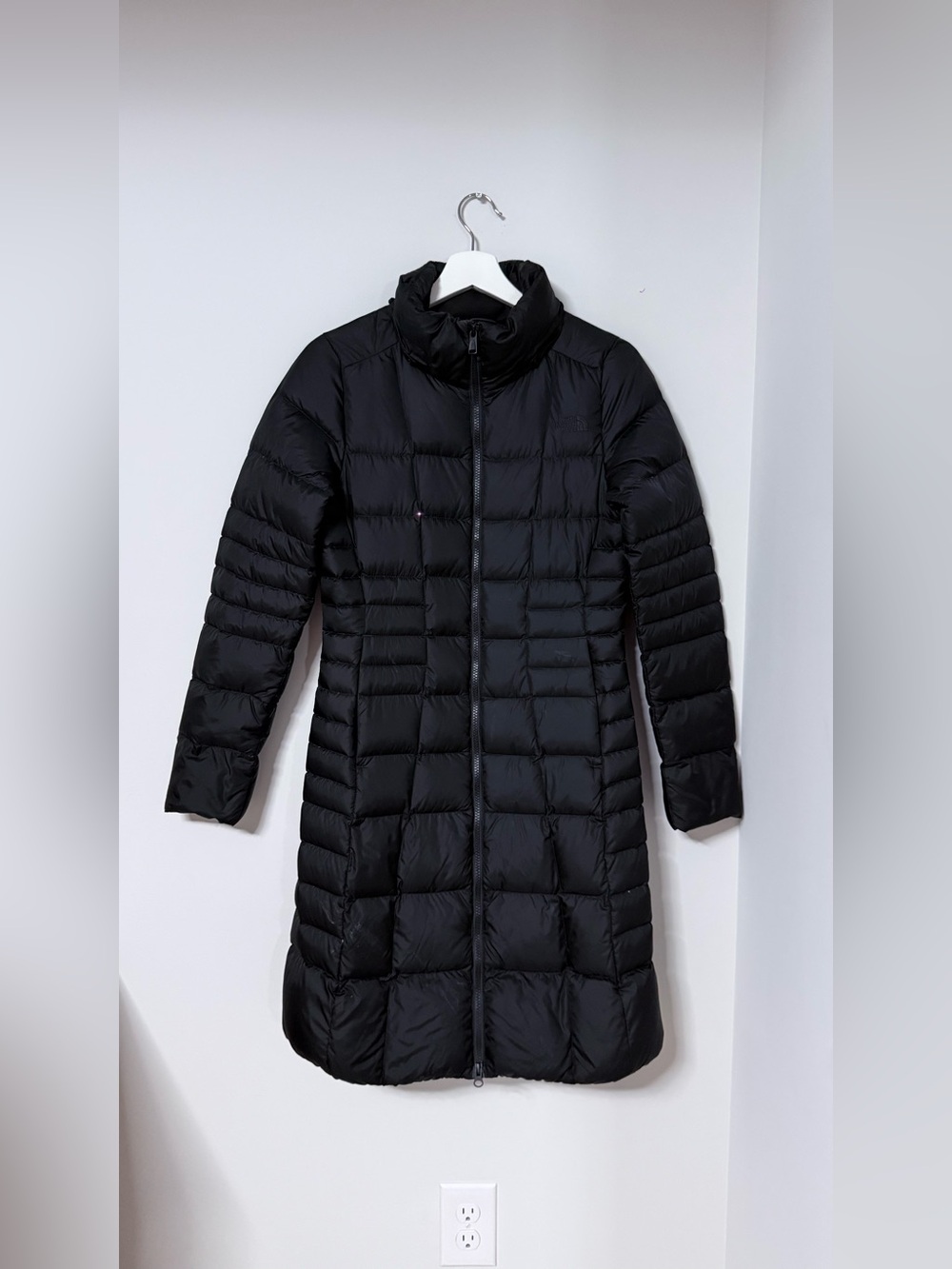 The North Face Metropolis II Parka Women XS 550 Fill Down Long Puffer Winter